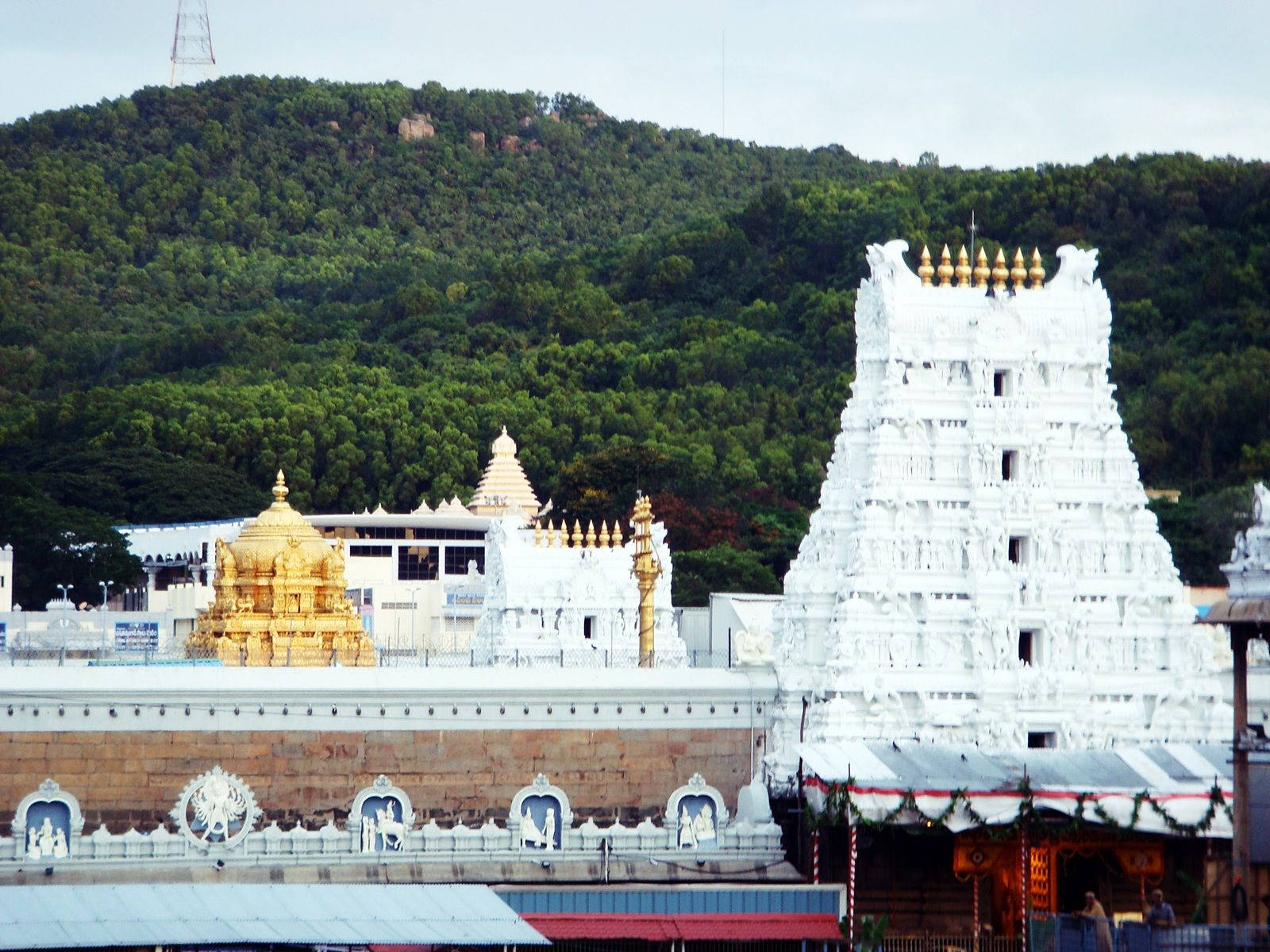 Tirupati Temple darshan view