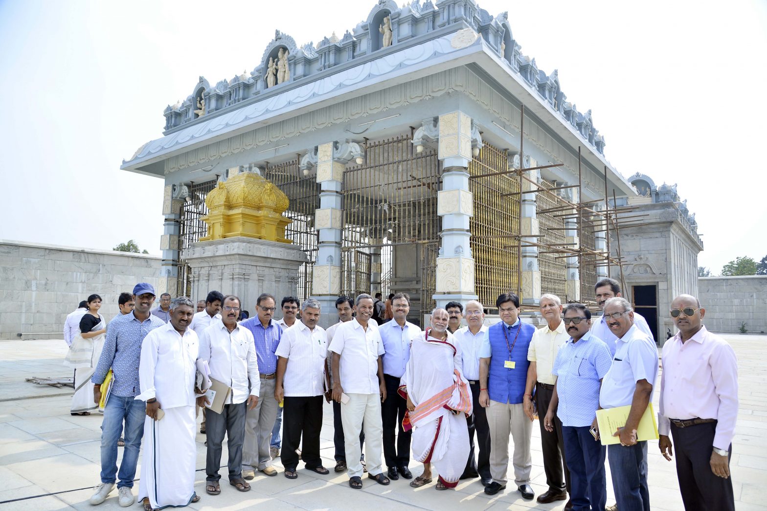 Clean guest room near Tirupati temple